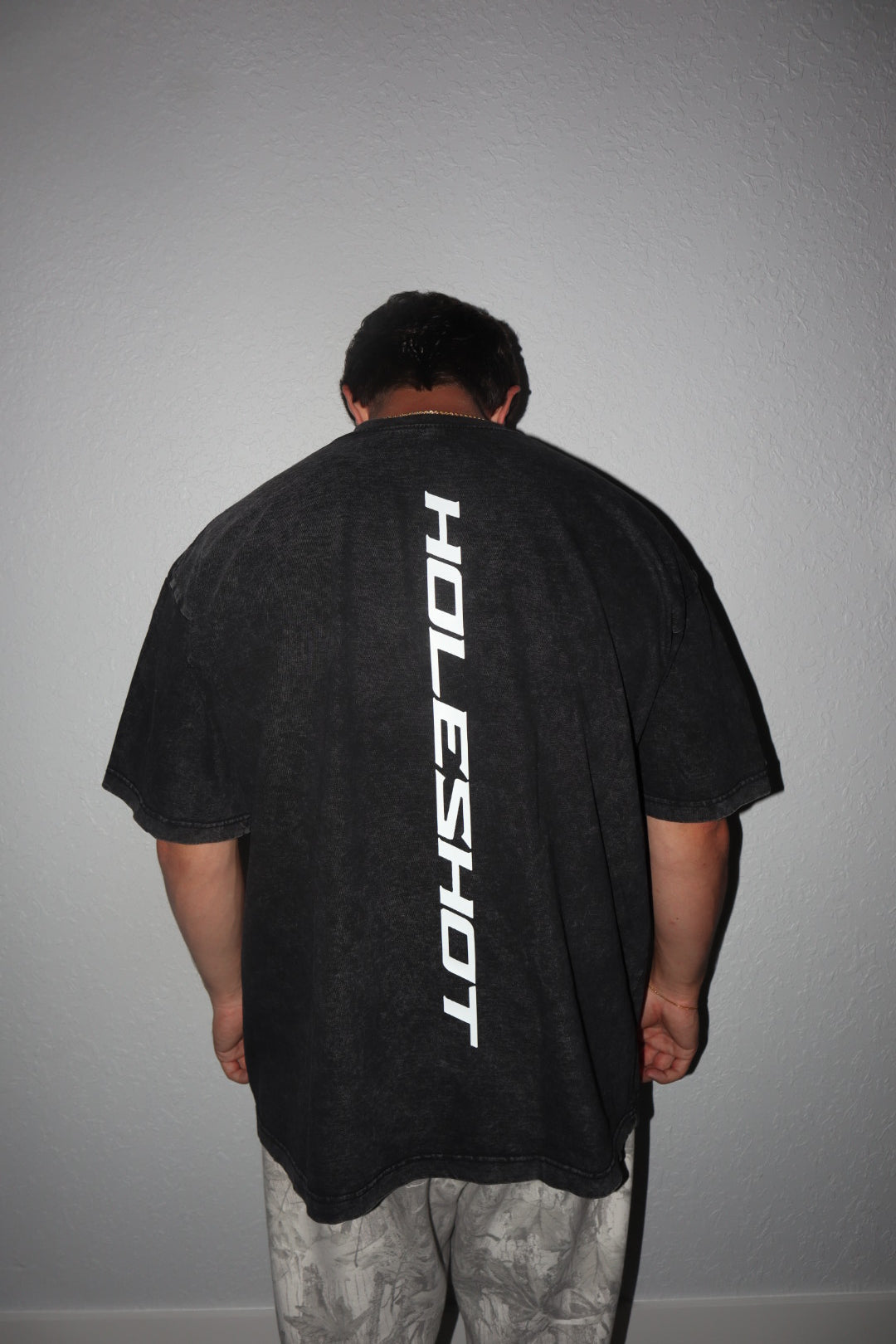 Holeshot Oversized Acid Wash T-Shirt