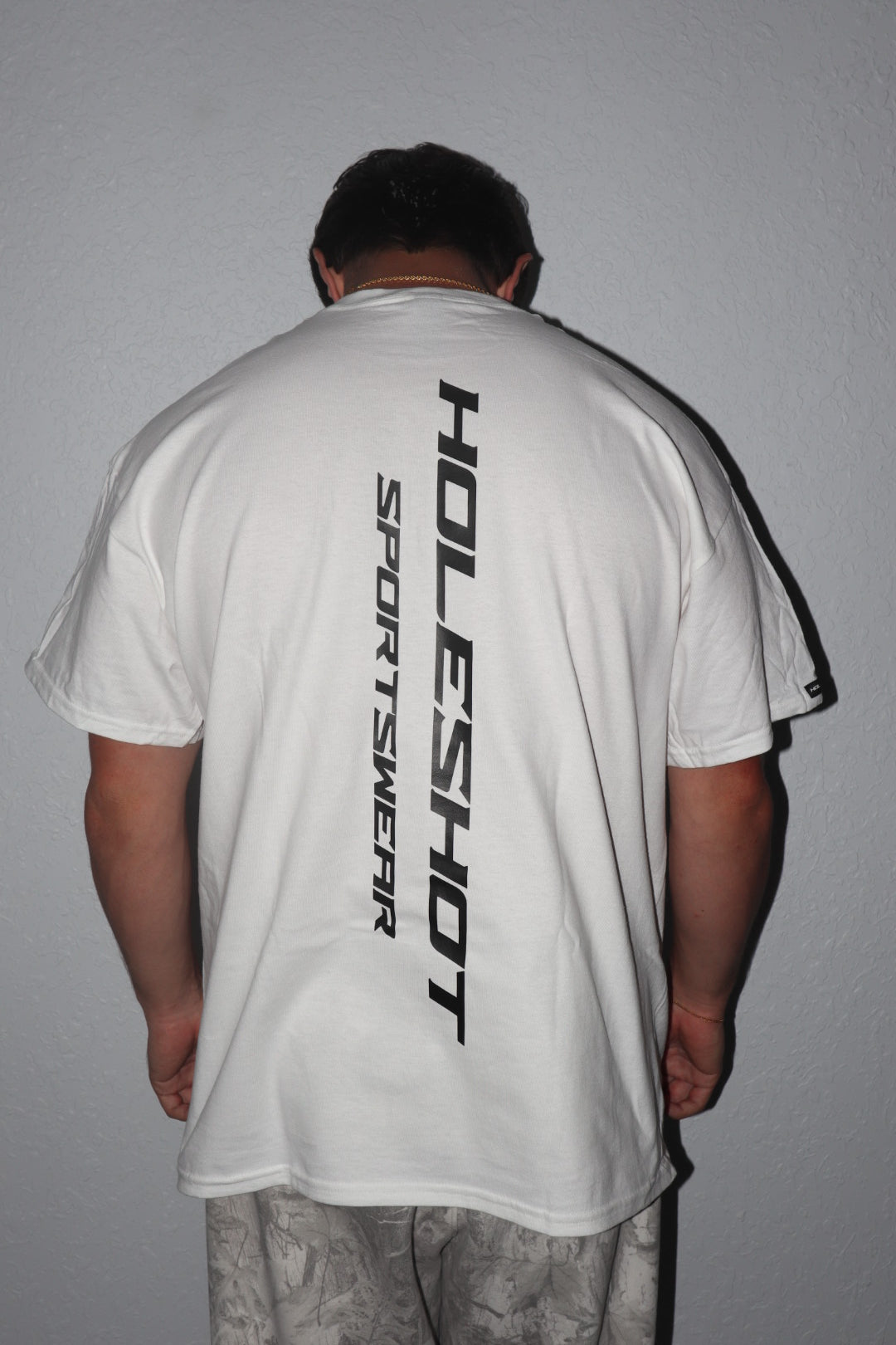 3-D Holeshot Cotton T-Shirt